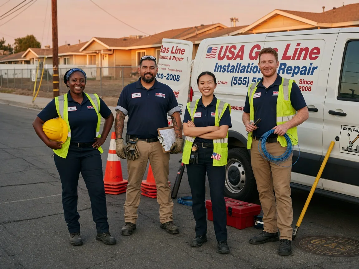 Gas Line Installation company in Harrisonburg, LA